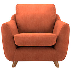 G Plan Vintage The Sixty Seven Armchair Velvet Copper